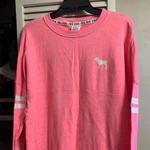Pink long sleeve shirt